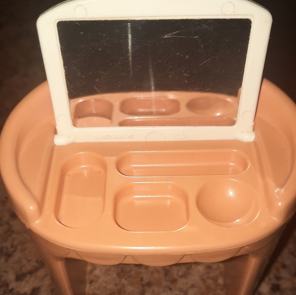 little tikes Other Vintage Barbie Little Tikes Makeup Table Poshmark